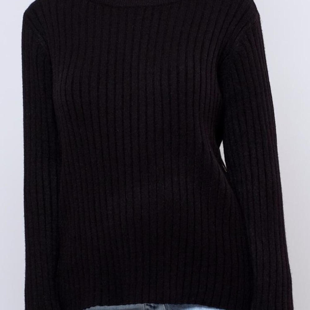 Vero Moda Ribbed & Cropped Sweater (S) - Picture 3 of 3